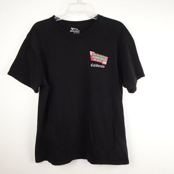 In-N-Out Burger T-Shirt Large California Classic Car Graphic Black 2023 - Picture 2 of 7
